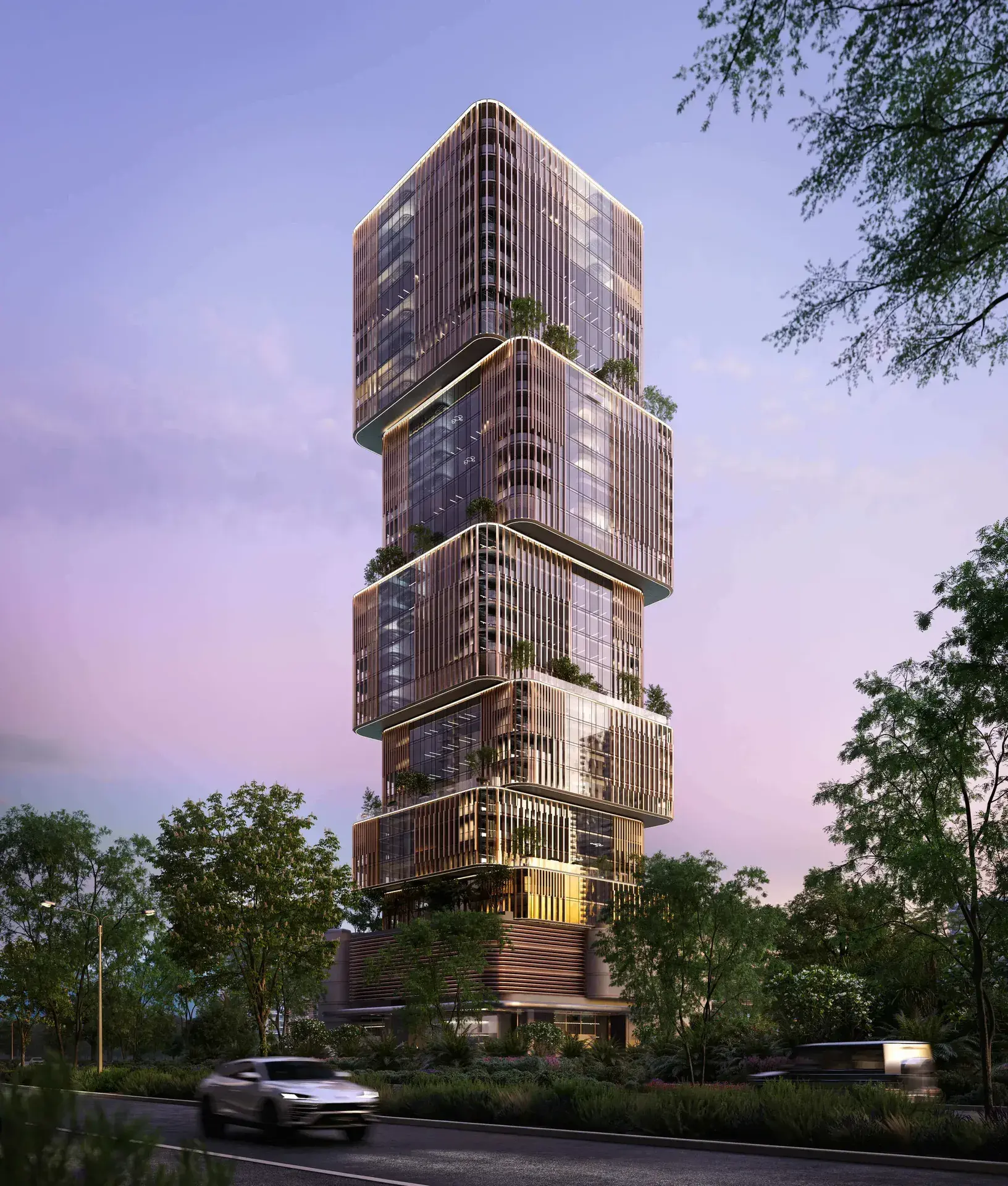 31 Above building