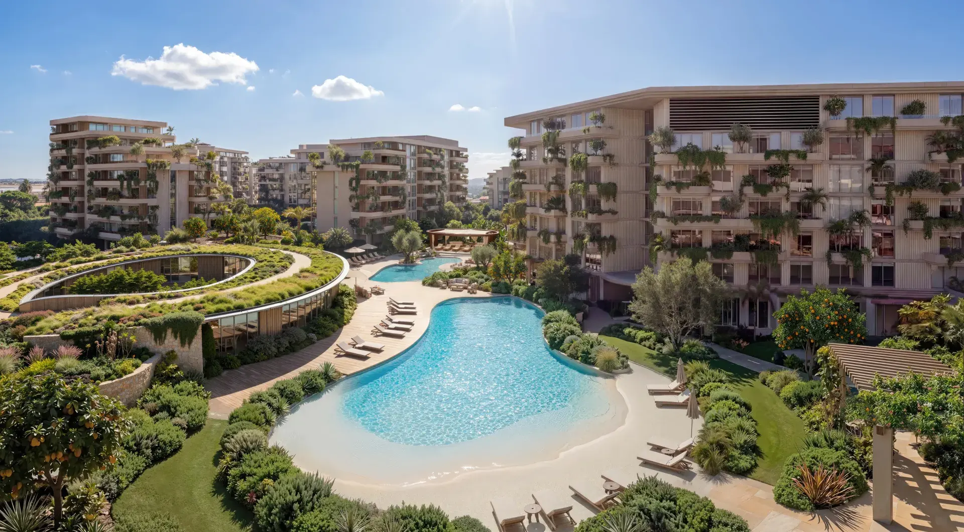 Swimming Pool at Arancia Yards