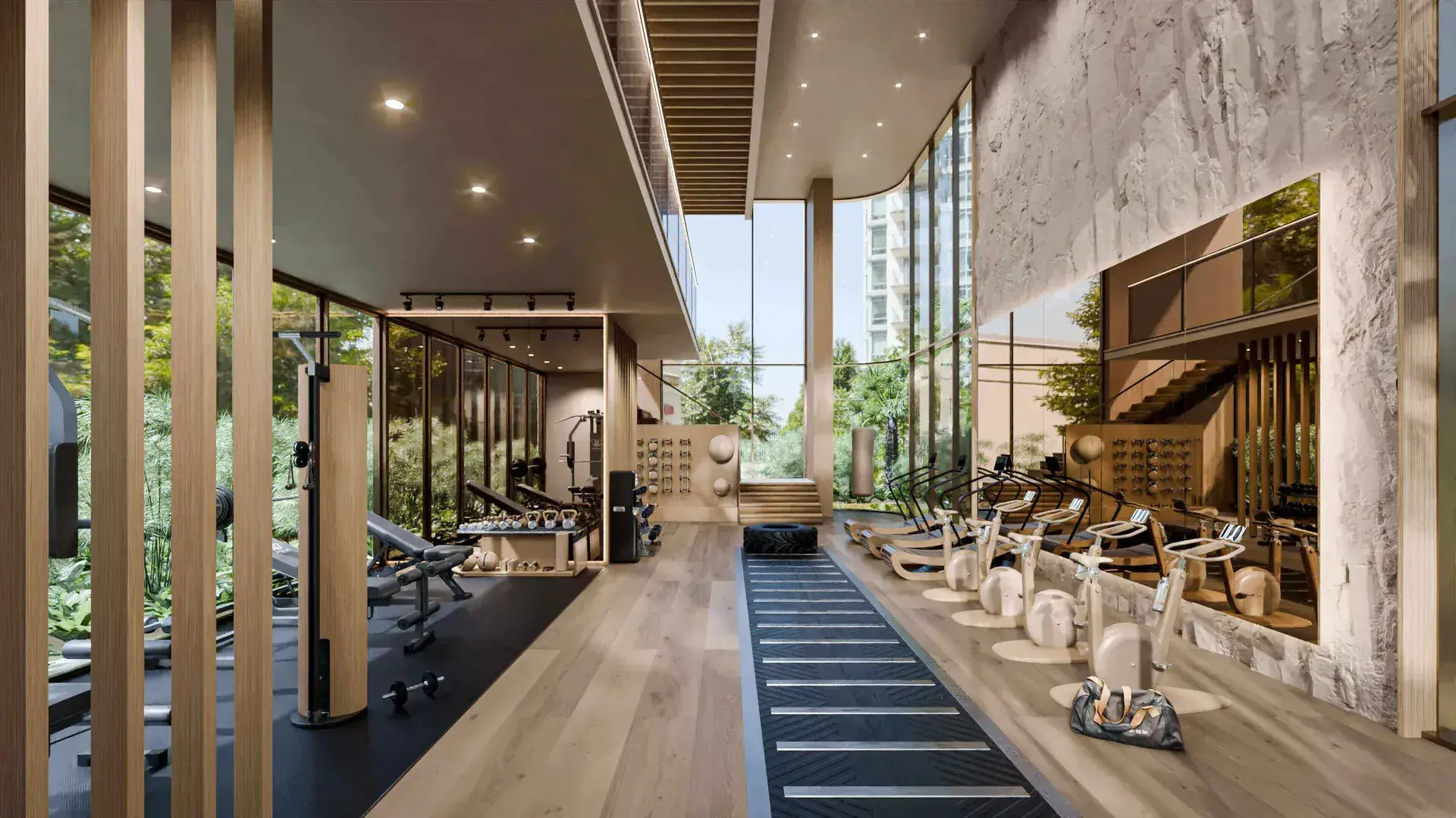 The Indoor Gym at Talea