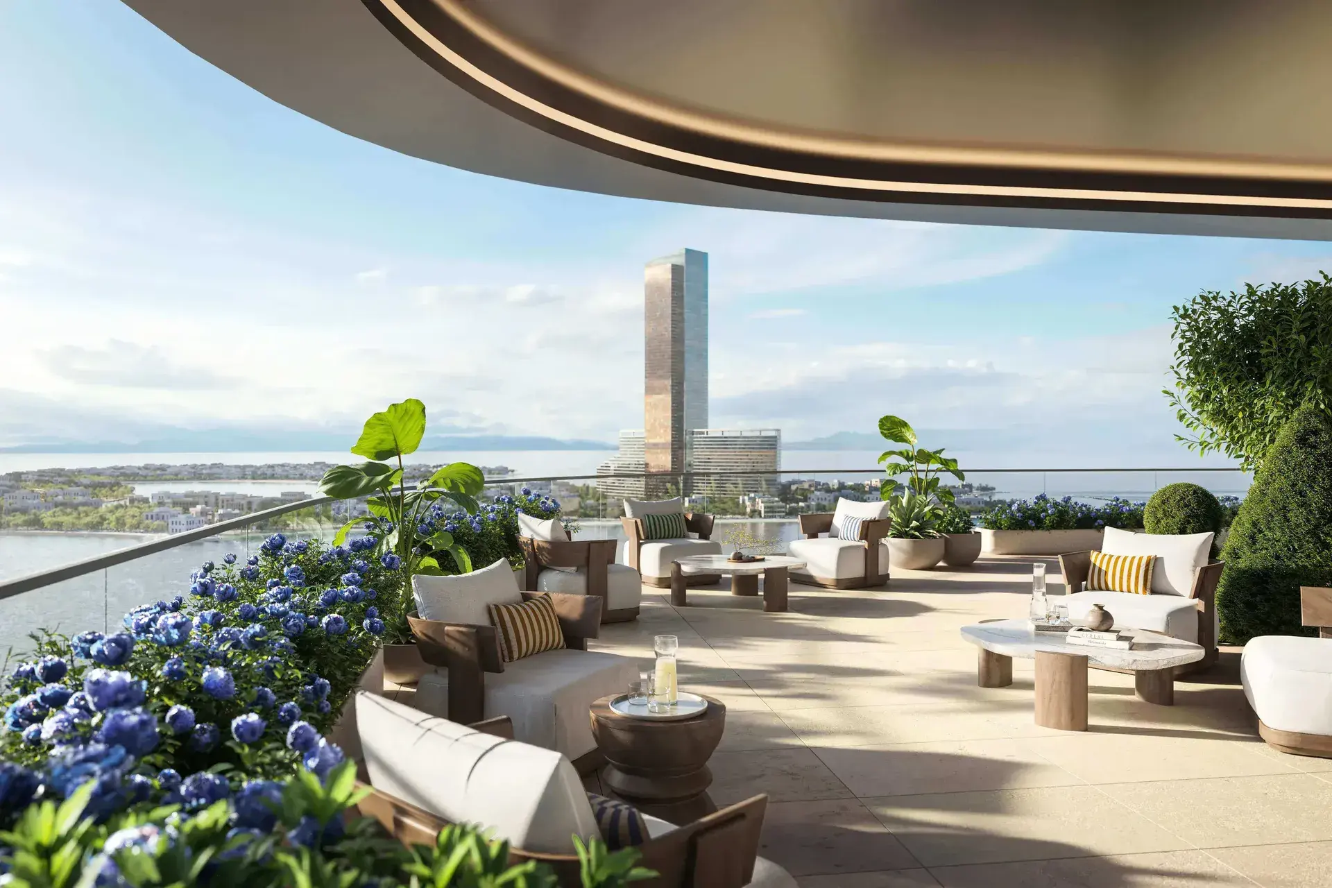 The Outdoor Dining at Le Château