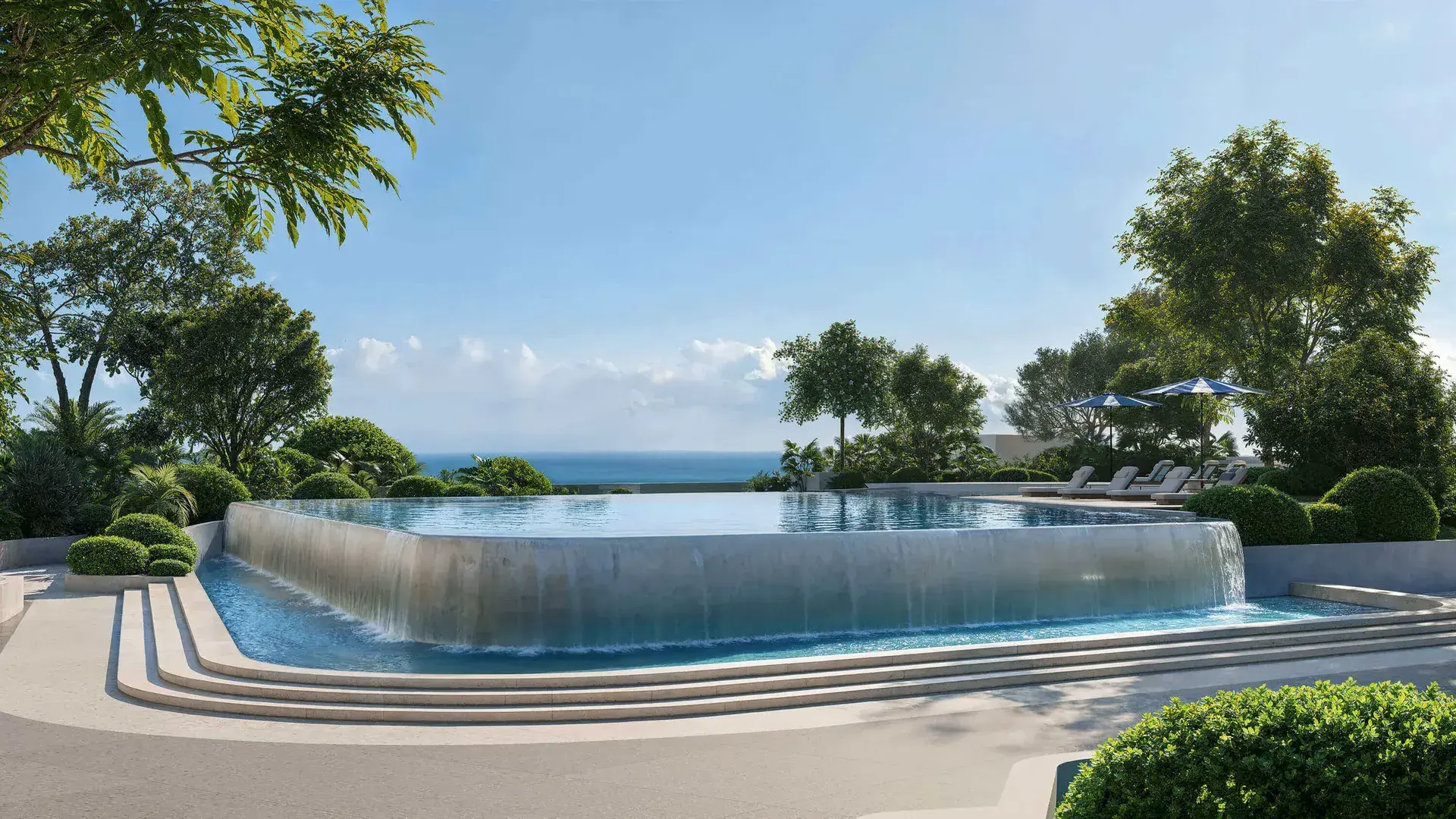 Podium-Level Heated Infinity Pool at Soulever