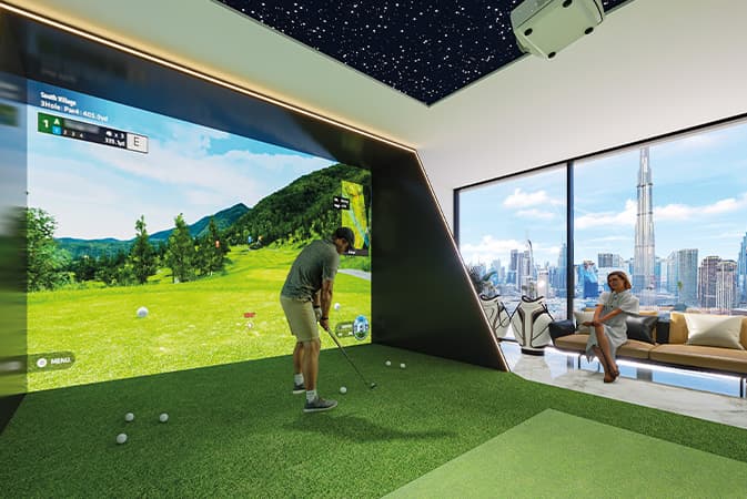 Bayz 101 golf simulator