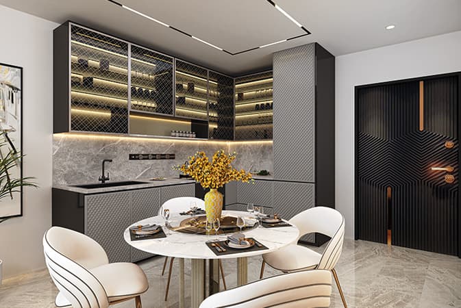 Bayz 101 kitchen