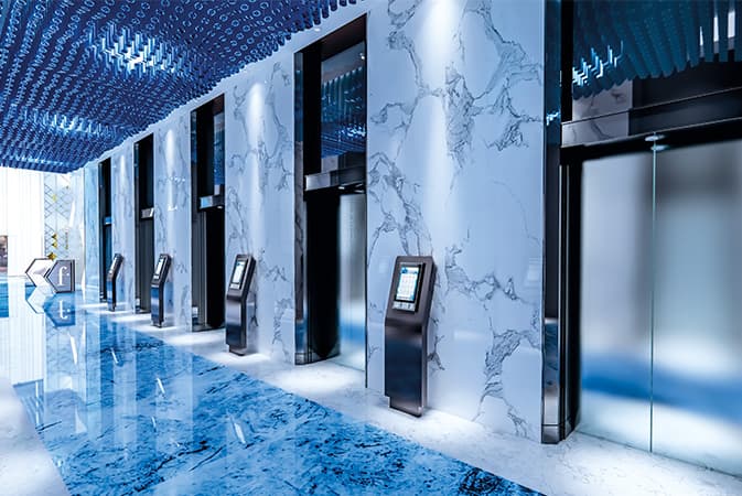 Fashionz lift lobby