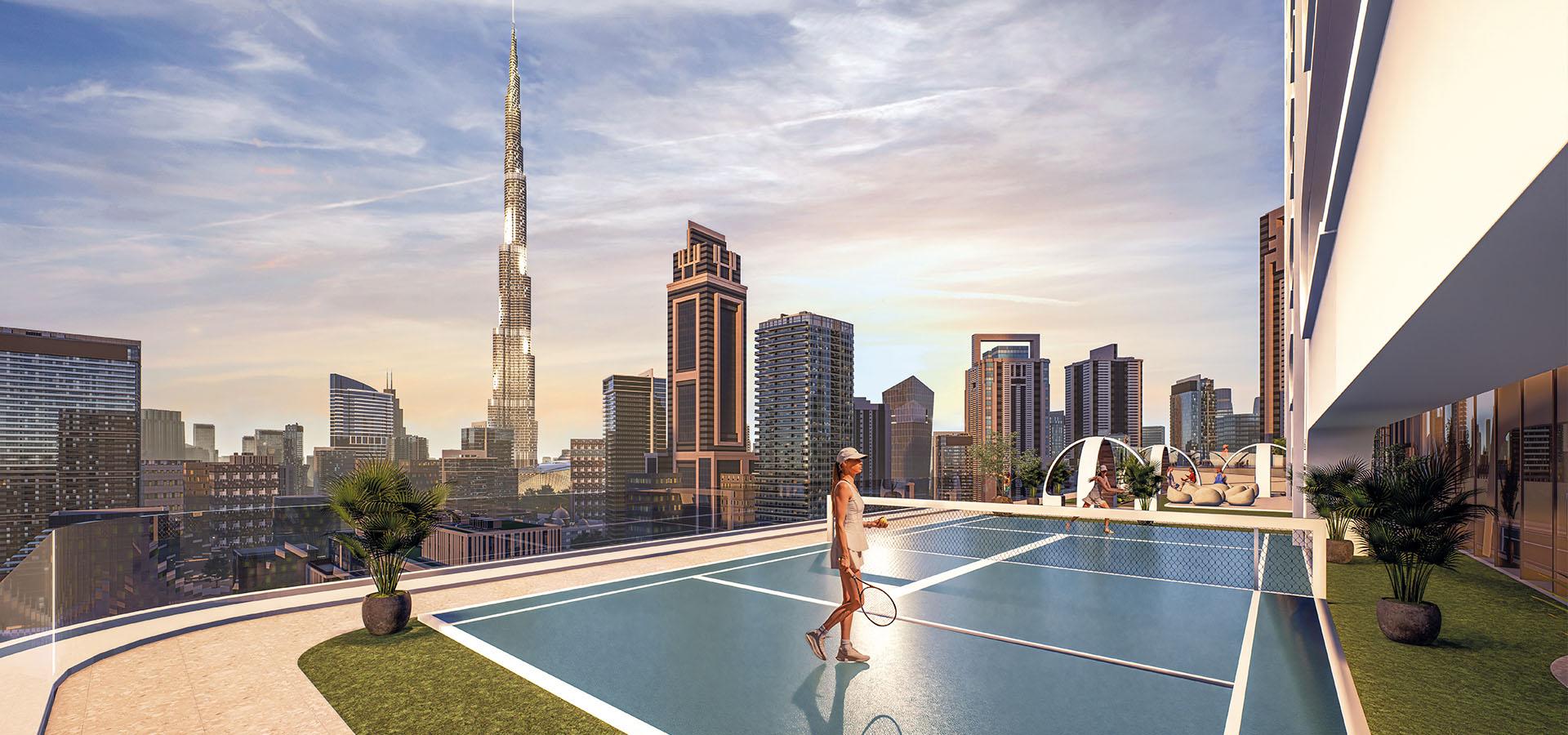 Bayz 101 tennis court