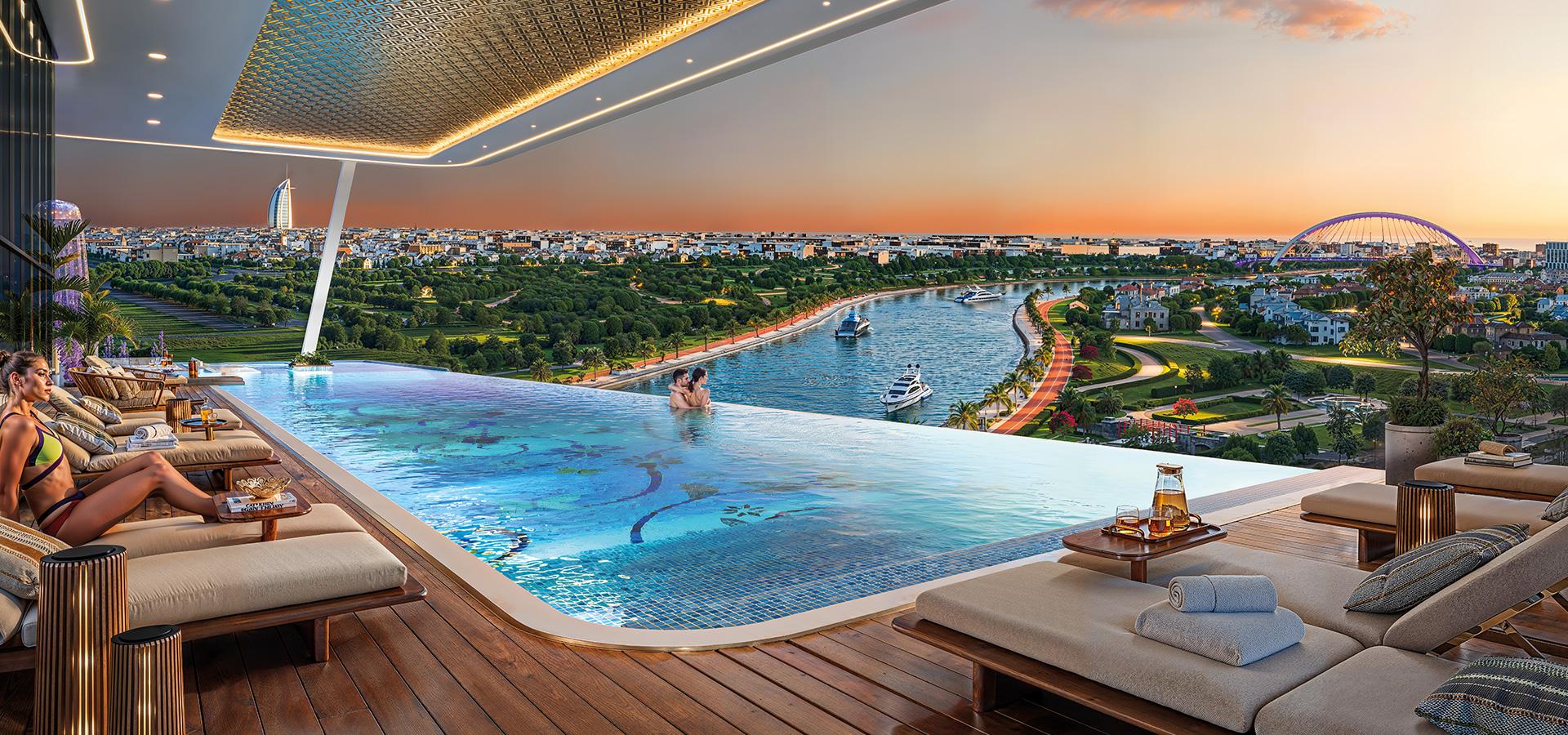 Bayz 102 infinity pool