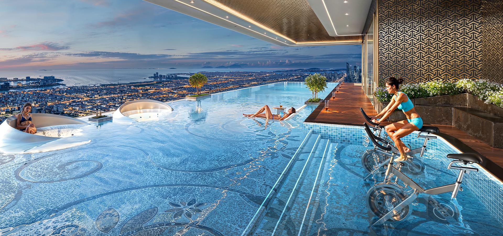 Bayz 102 aquatic gym