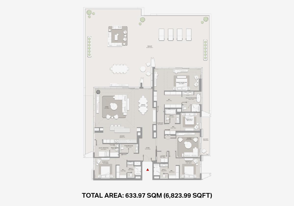 City Walk Crestlane 4 bedroom floor plan