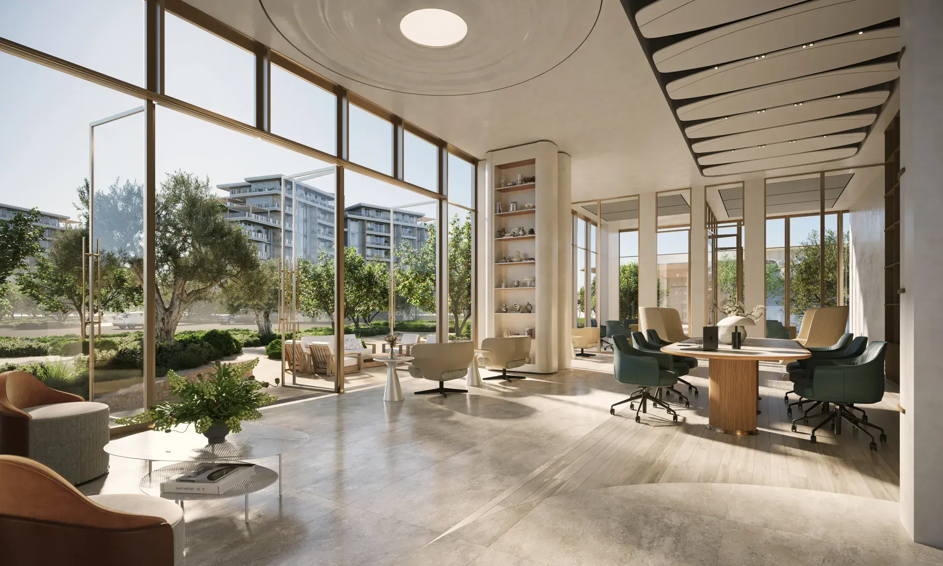Multipurpose Lounges at Arancia Yards