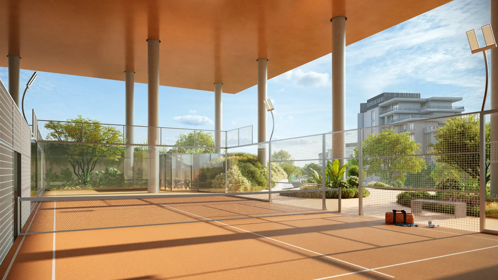 Padel Courts at The Yards Plaza