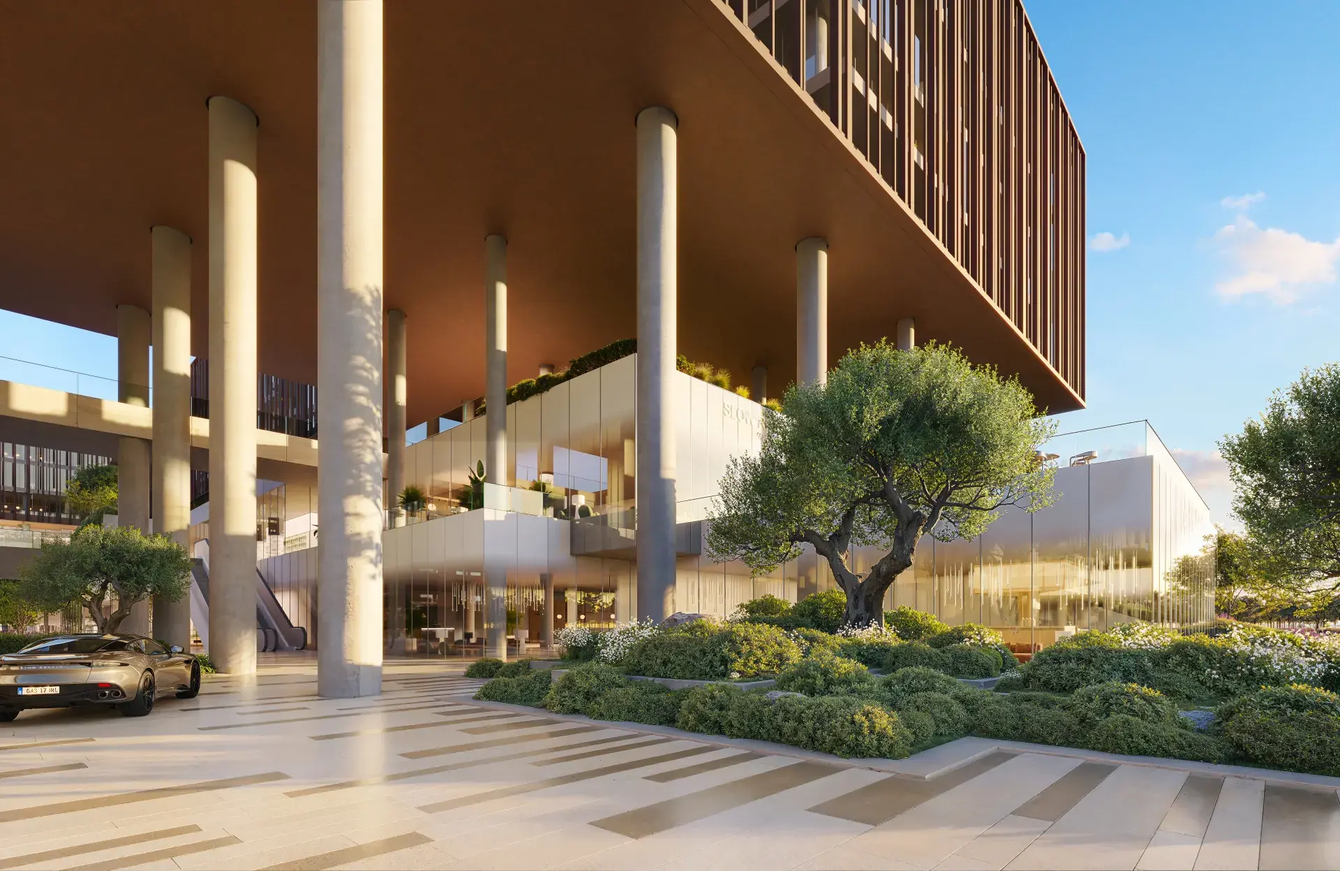 Public Terraces at The Yards Plaza