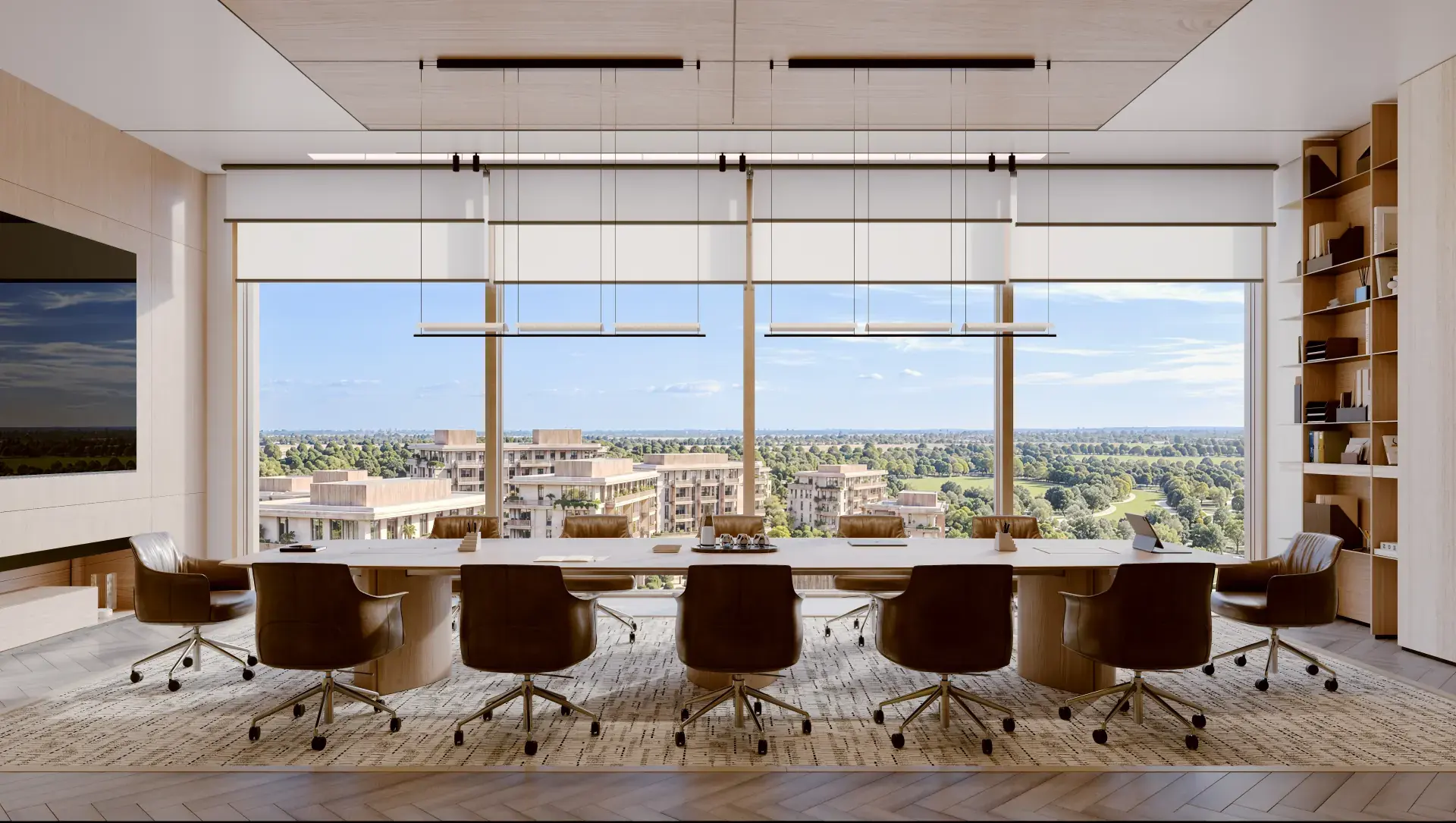 Executive meeting room, The Yards Plaza