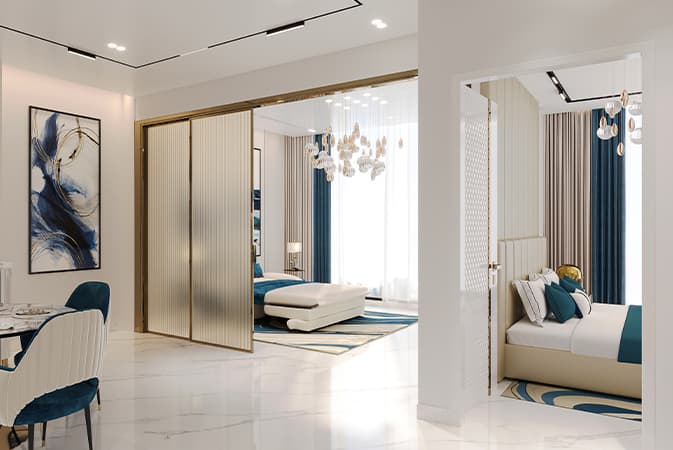Sparklz - Studio Living Bedroom