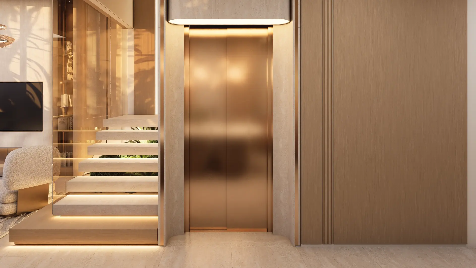 Greenz by Danube - Private Lift Lobby