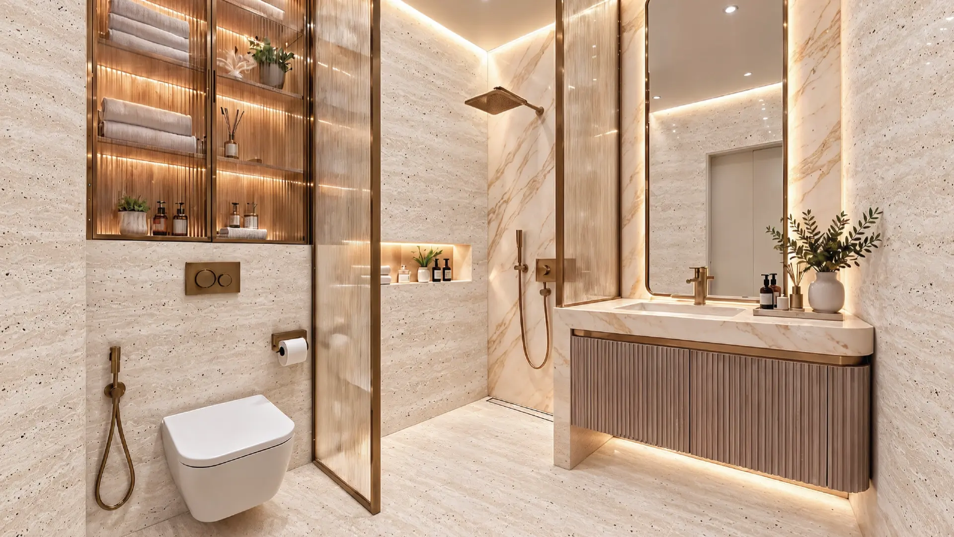 Shahrukhz Residences shahrukhz residences by danube bathroom