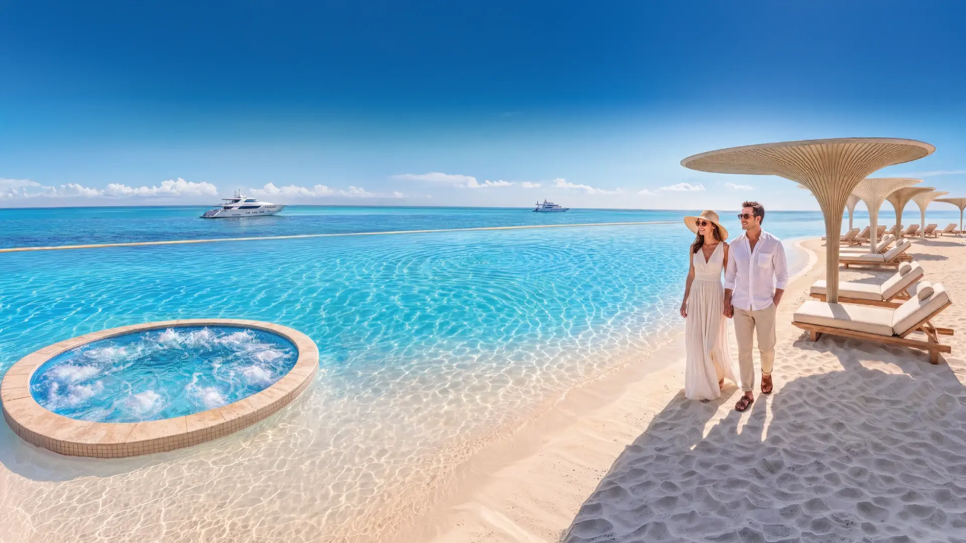 Shahrukhz Residences beach lagoon