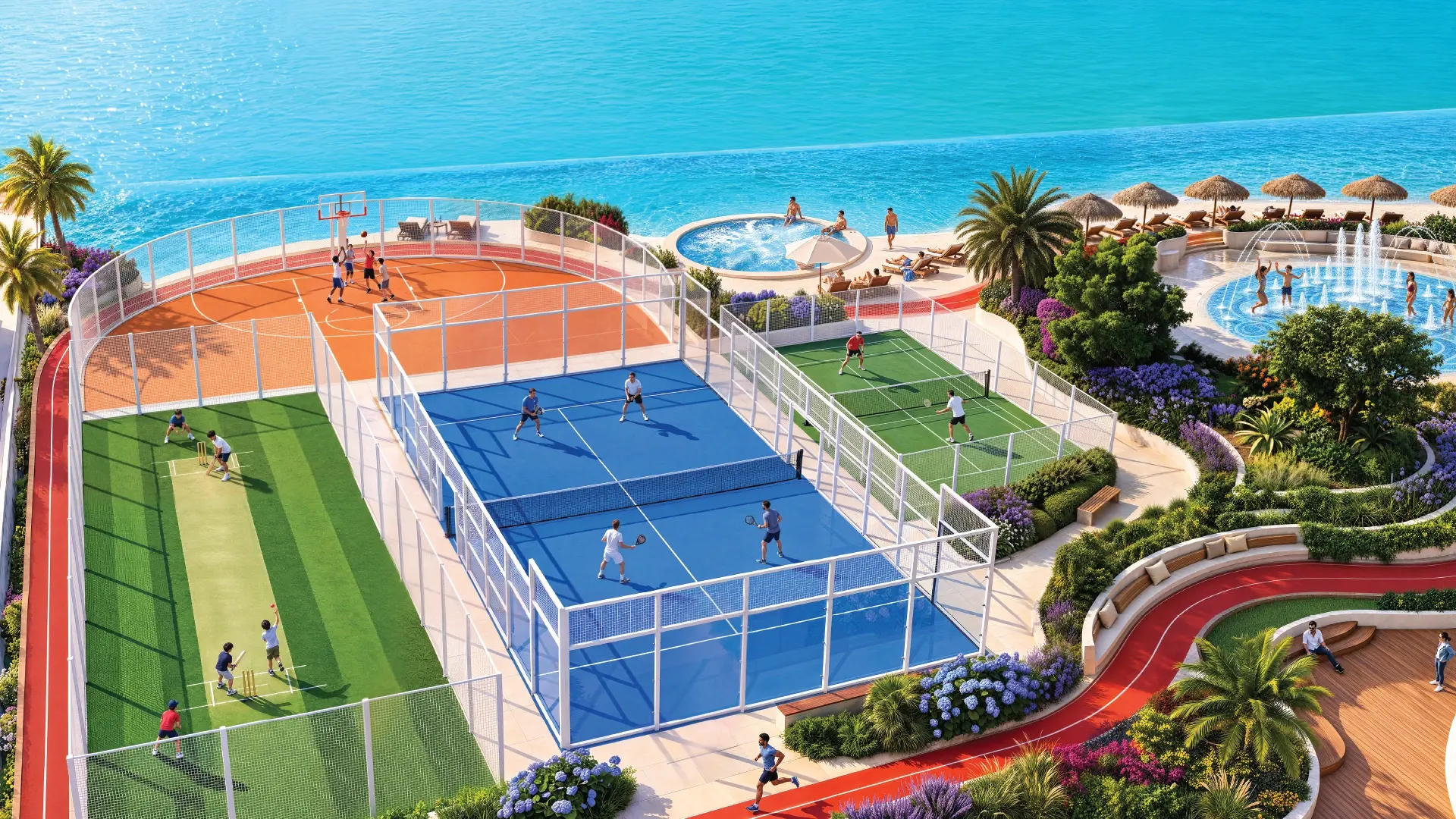 Shahrukhz Residences sports hub