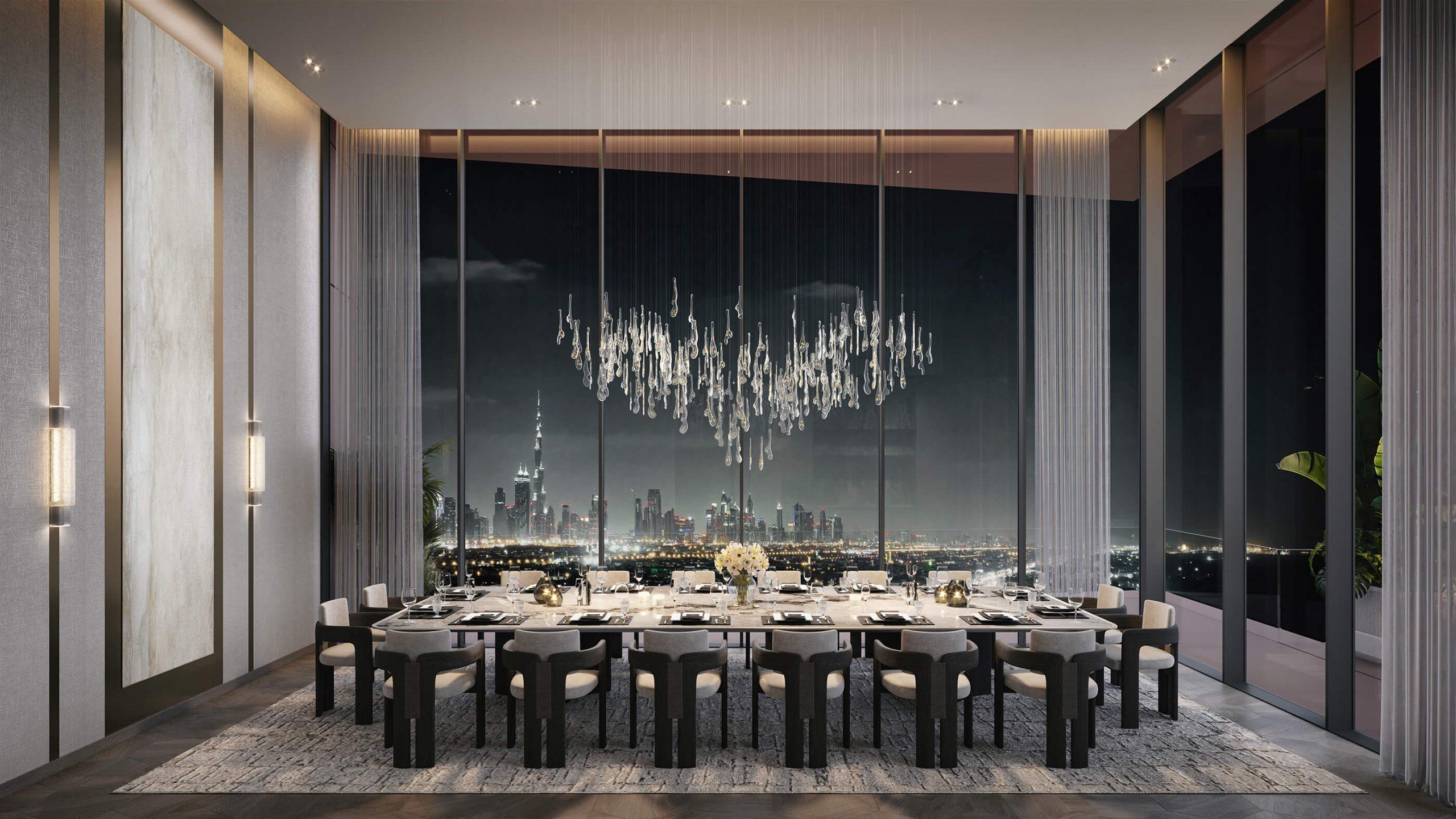 The Highgrove dining area