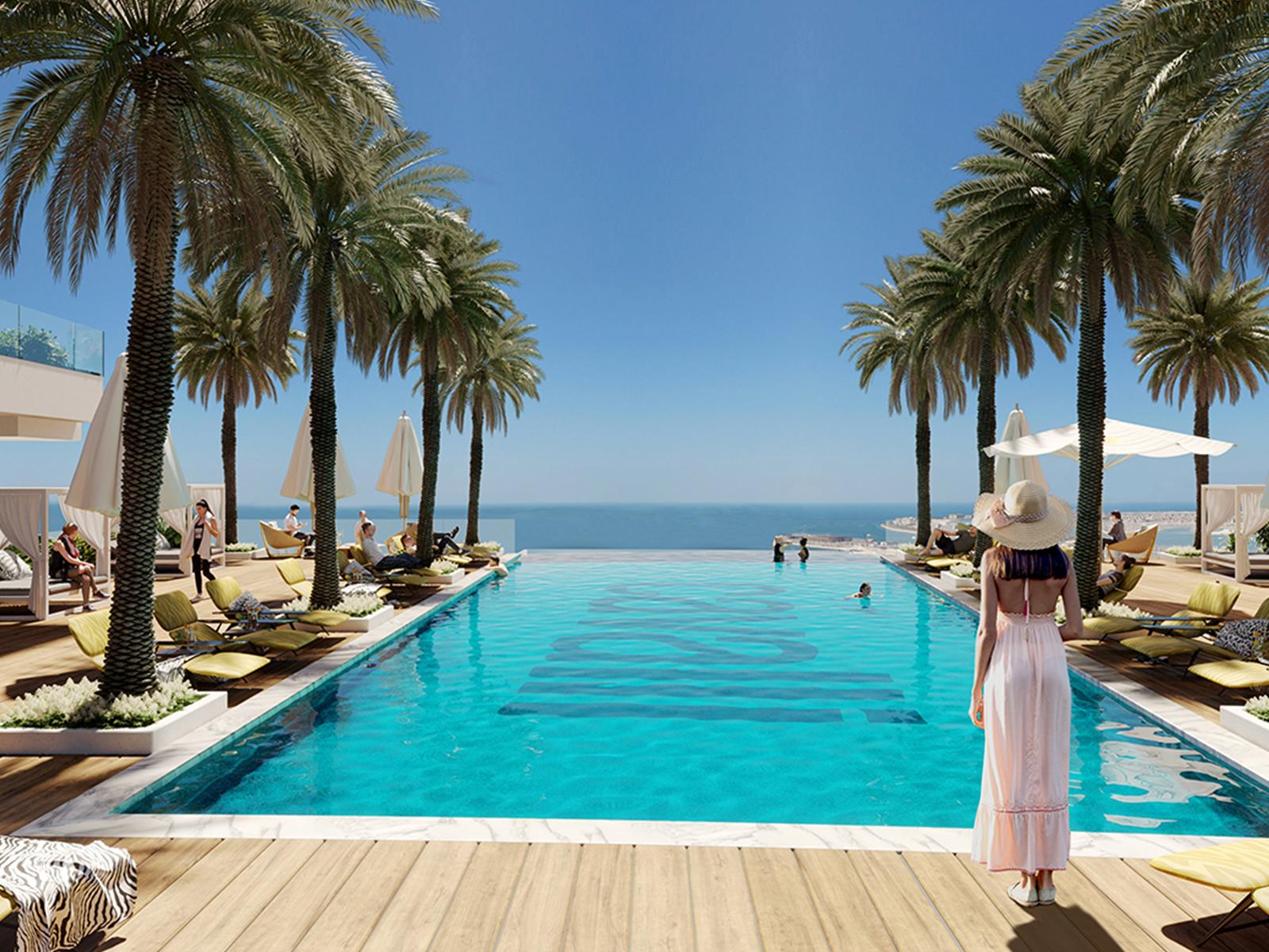 Cavalli Tower sky pool