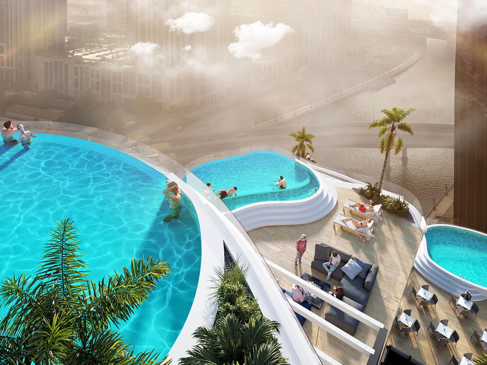 Chic Tower infinity pool
