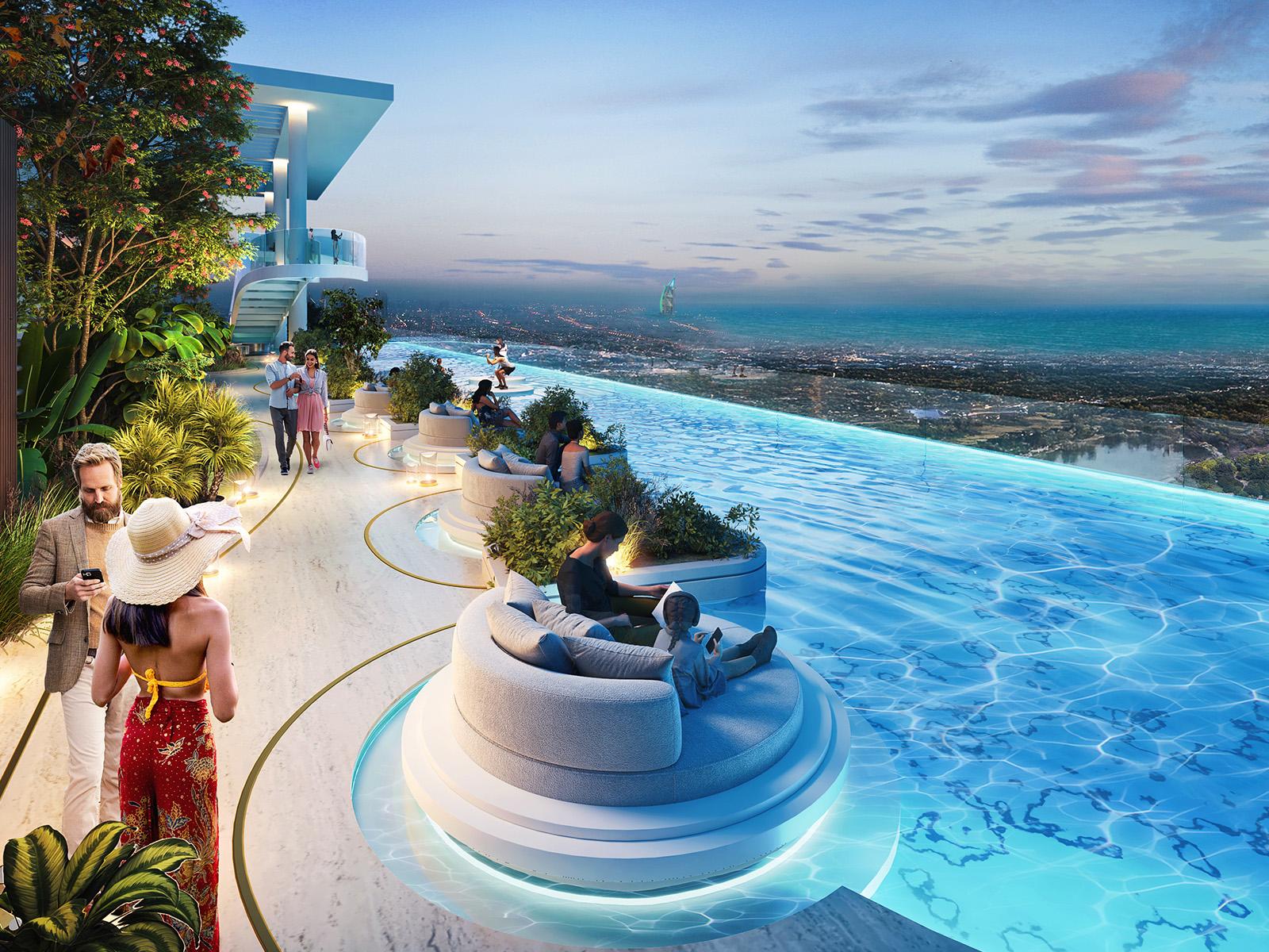 Safa Gate zen plunge pool