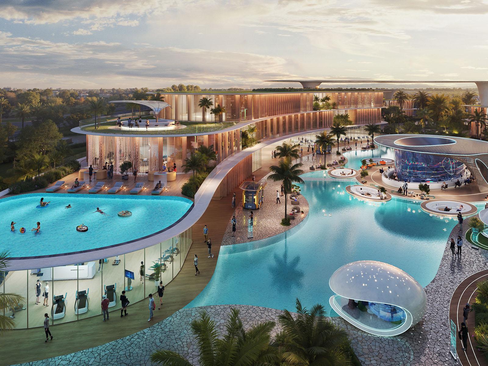 DAMAC Islands 2 eco lodge hospitality