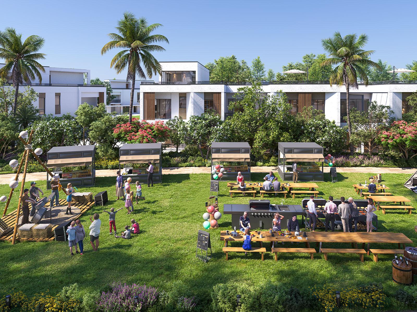 DAMAC Riverside cooking stations