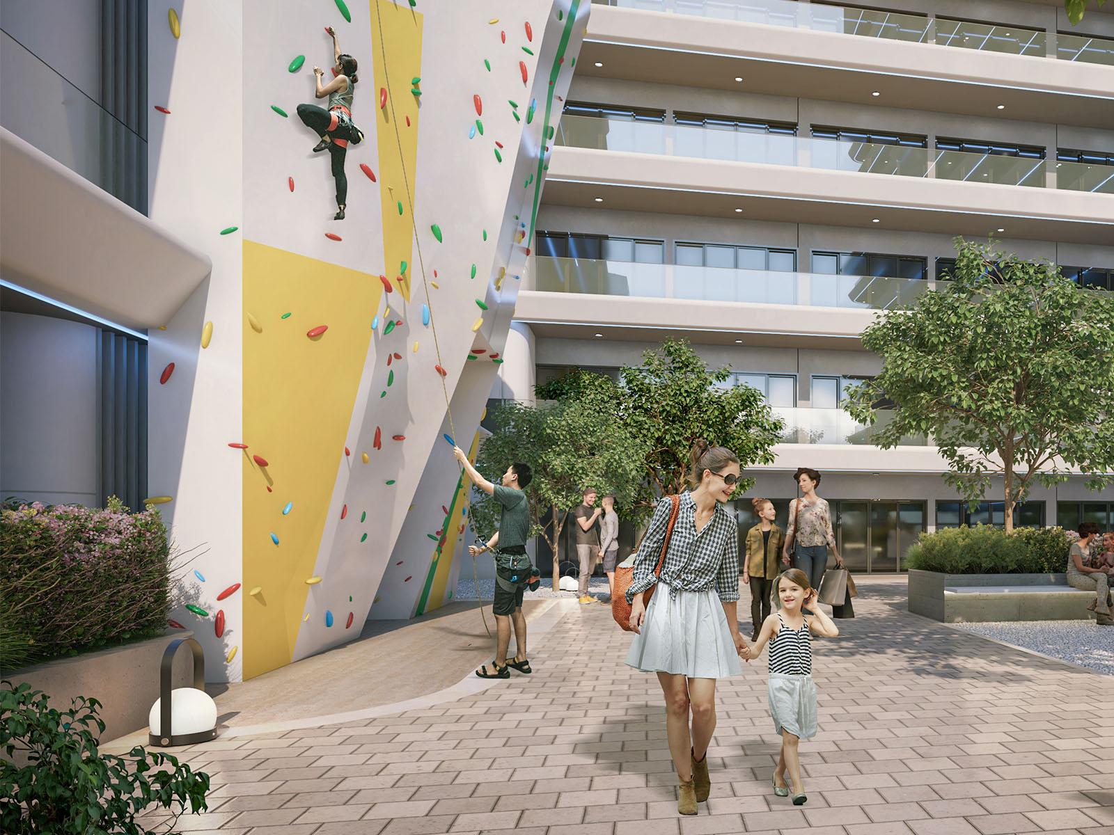ELO climbing wall