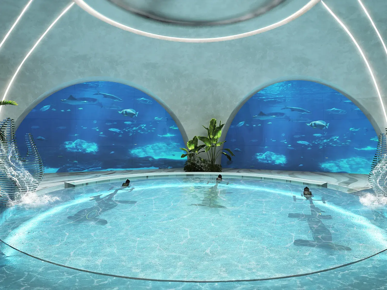DAMAC Casa aqua gym