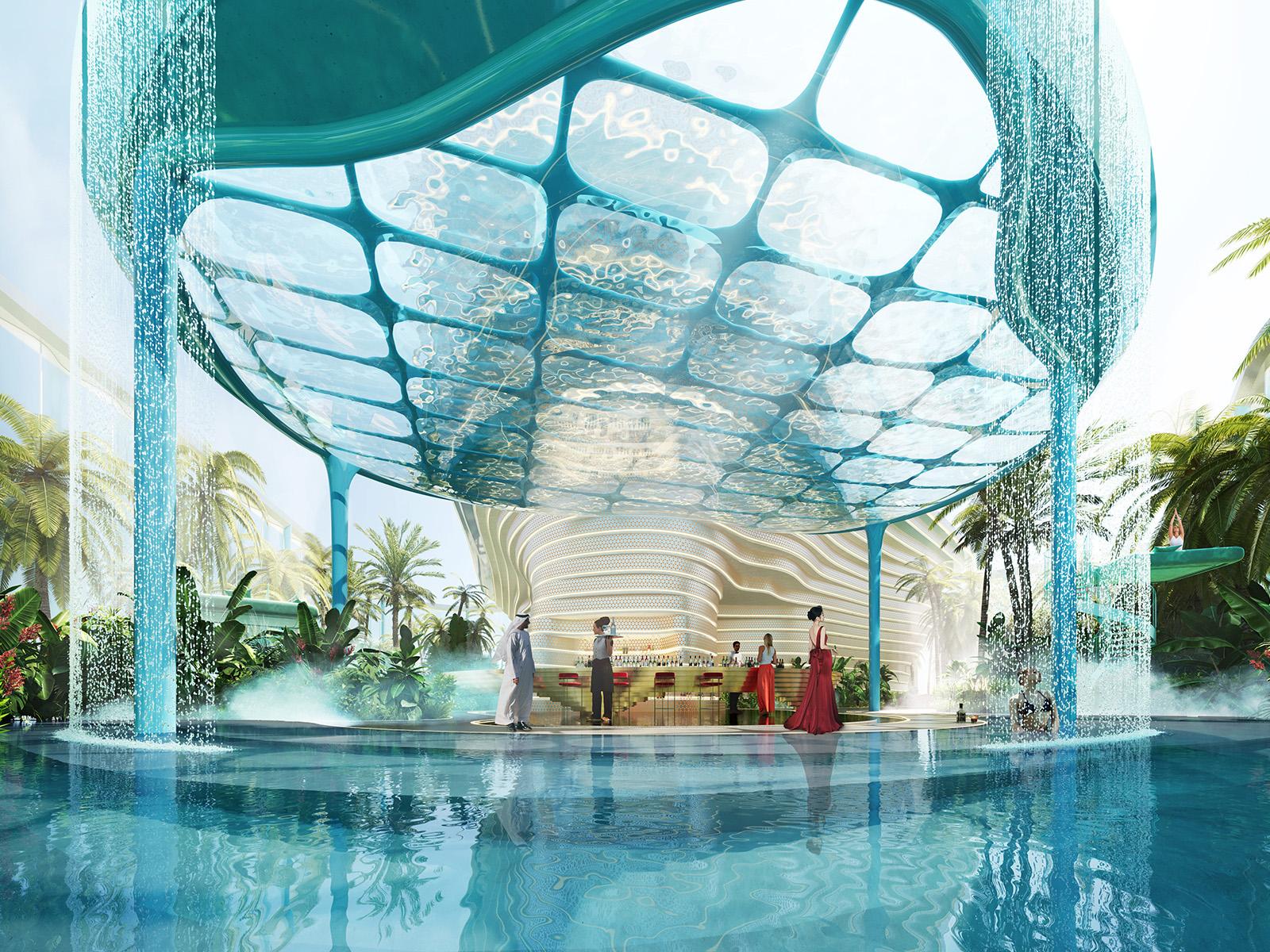 DAMAC Casa rain room