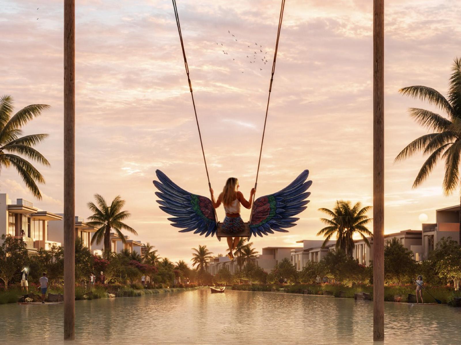 DAMAC Islands jungle swings