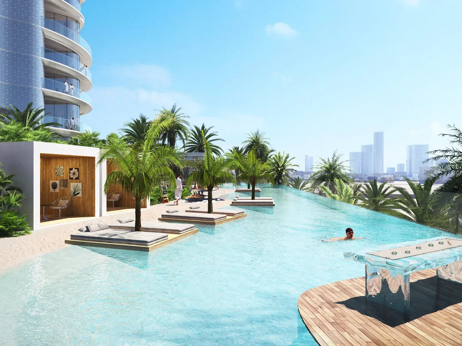 DAMAC Casa beach cabana