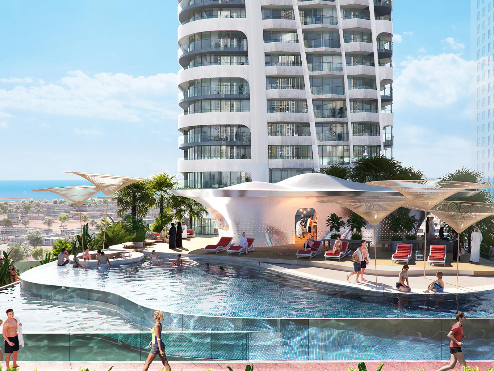 Volta outdoor pool