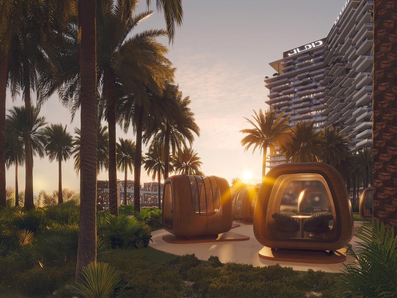 DAMAC District private dining pods