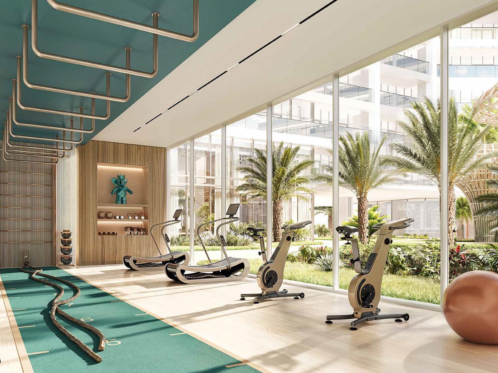 Shoreline by DAMAC gym