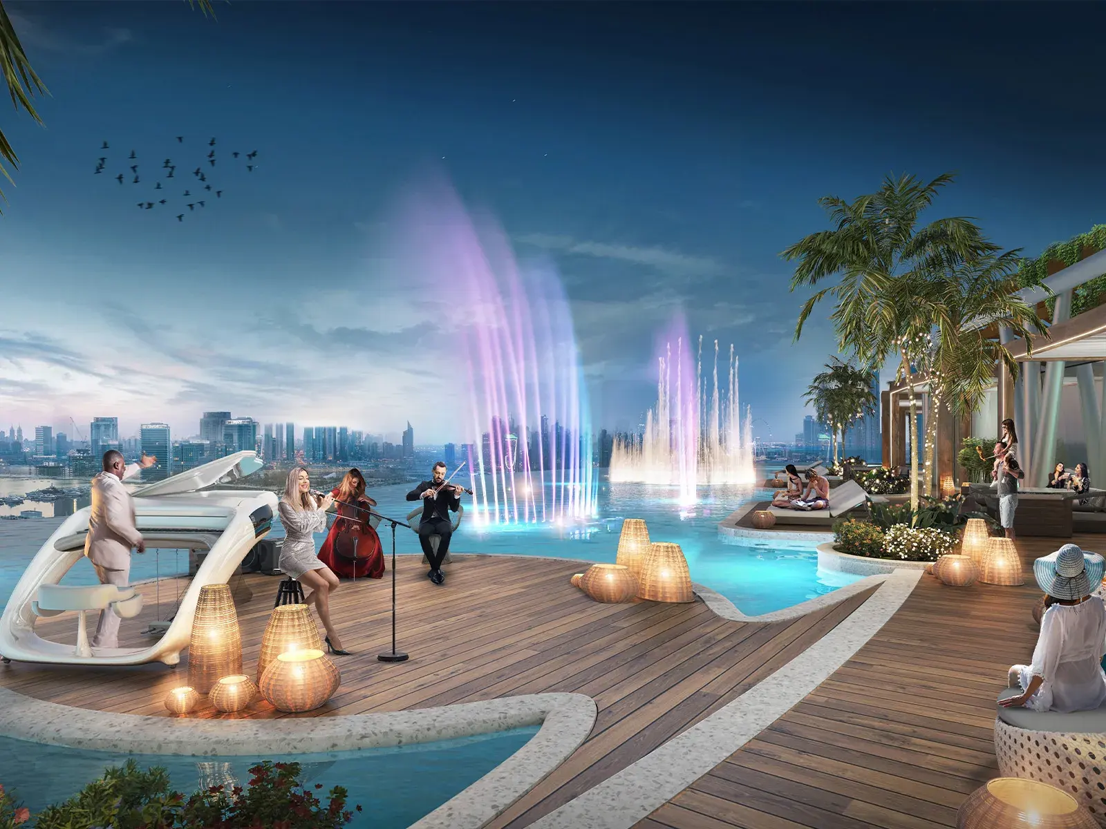 DAMAC Bay by Cavalli opera pavillion