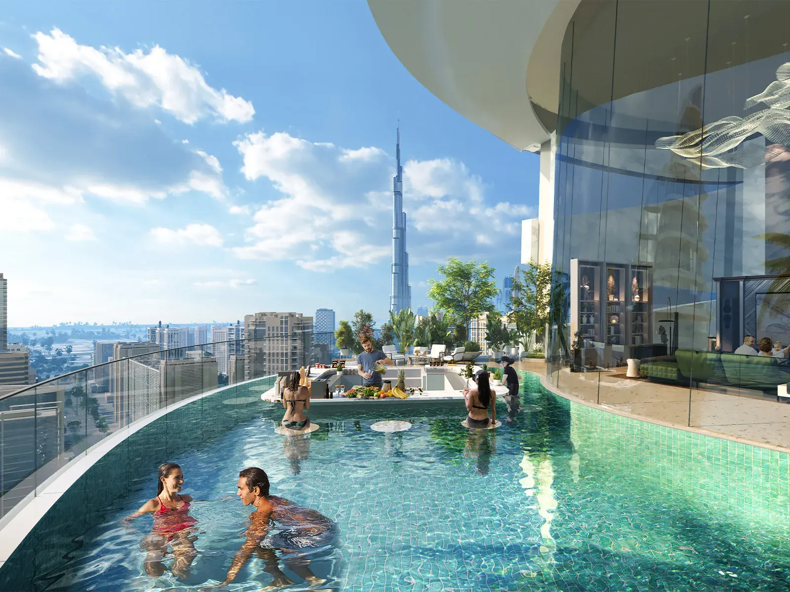 Canal Heights 2 de GRISOGONO pool