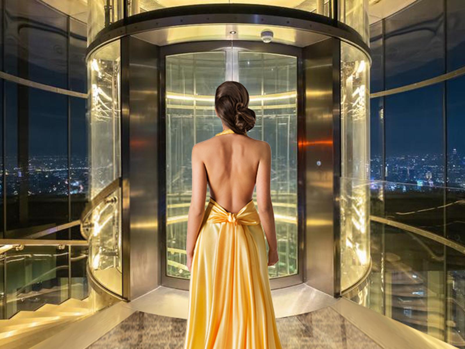 Cavalli Tower jet elevators