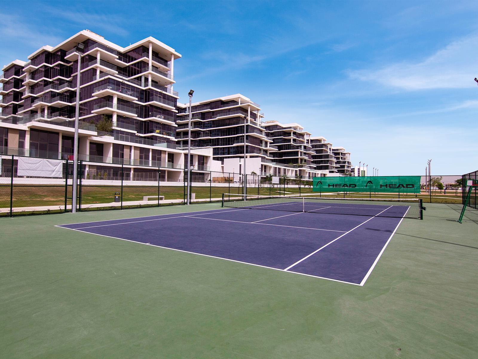 Tennis courts