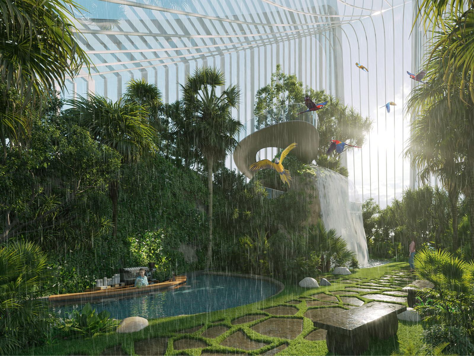 Safa One de GRISOGONO tropical rainforest