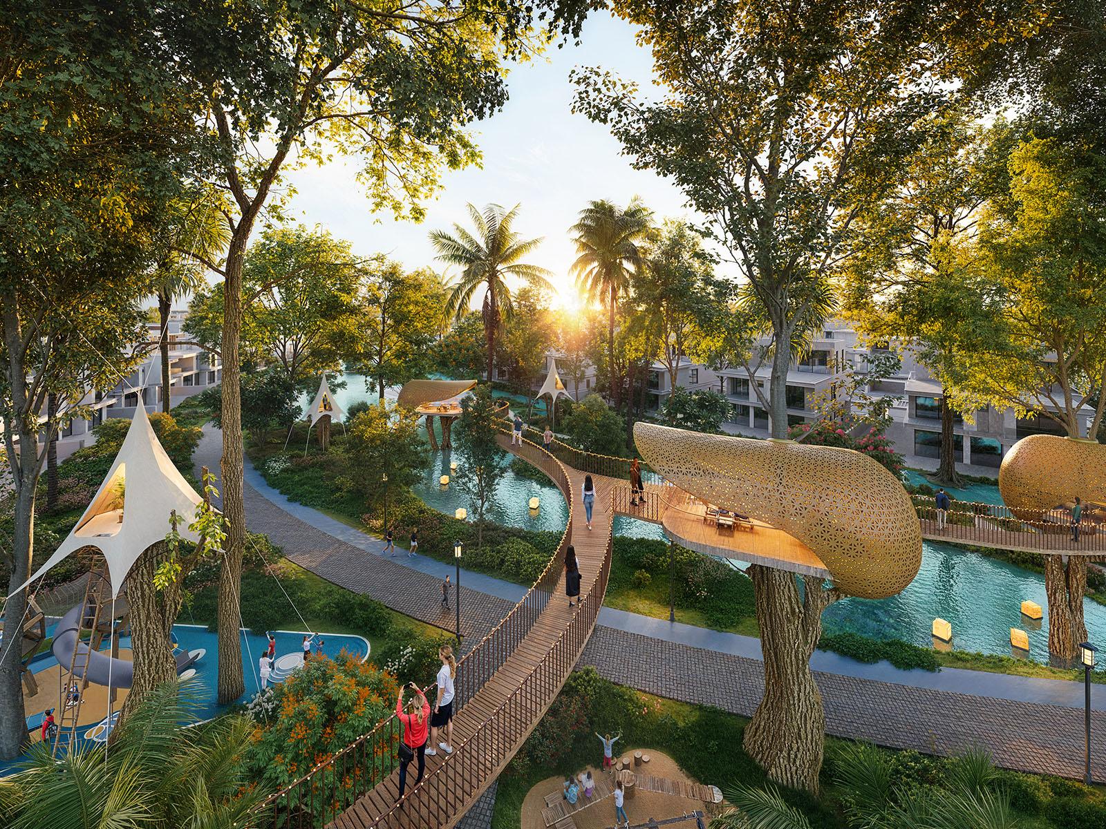 DAMAC Islands 2 sky woods adventure