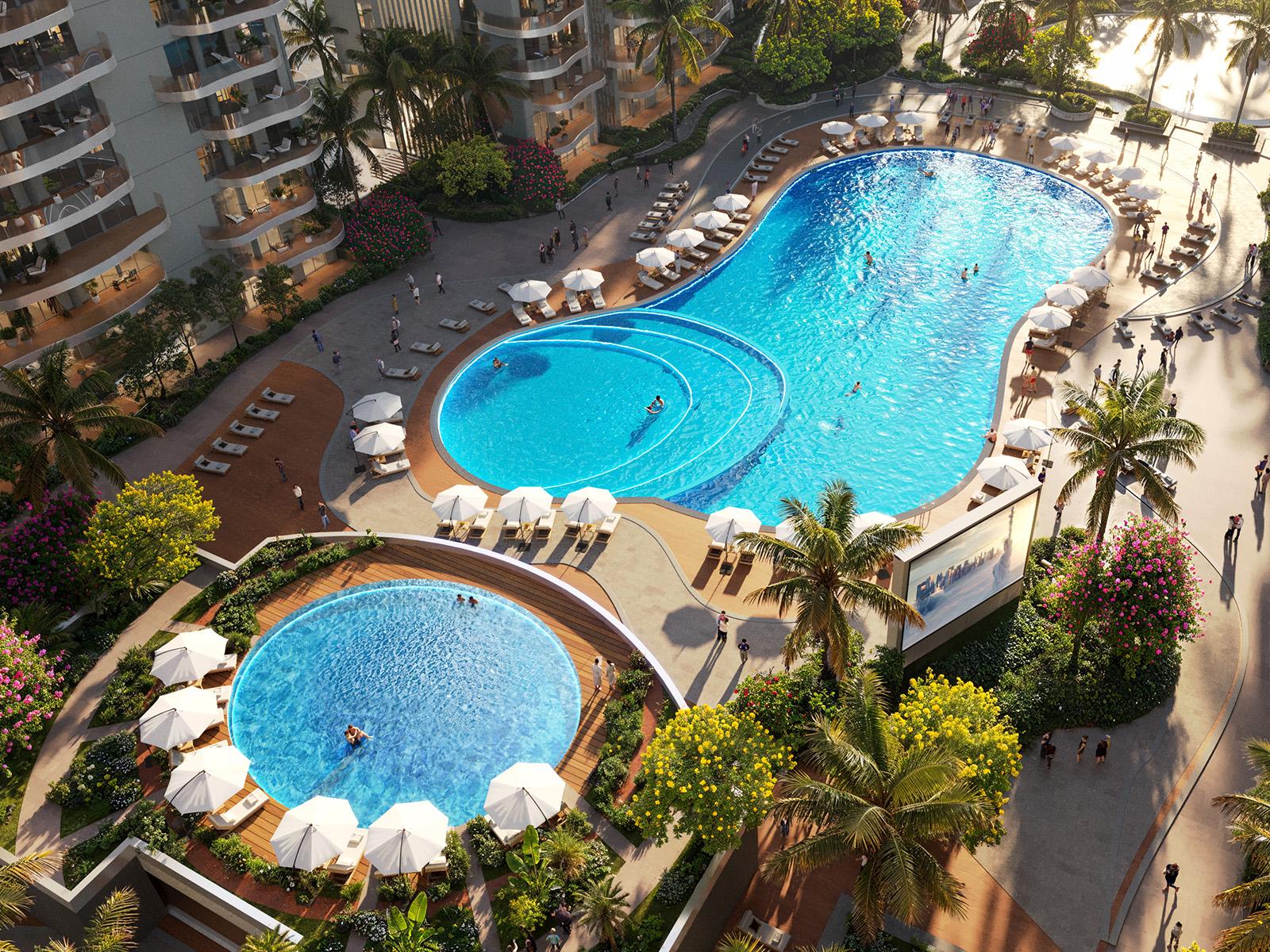 Valencia pool bar
