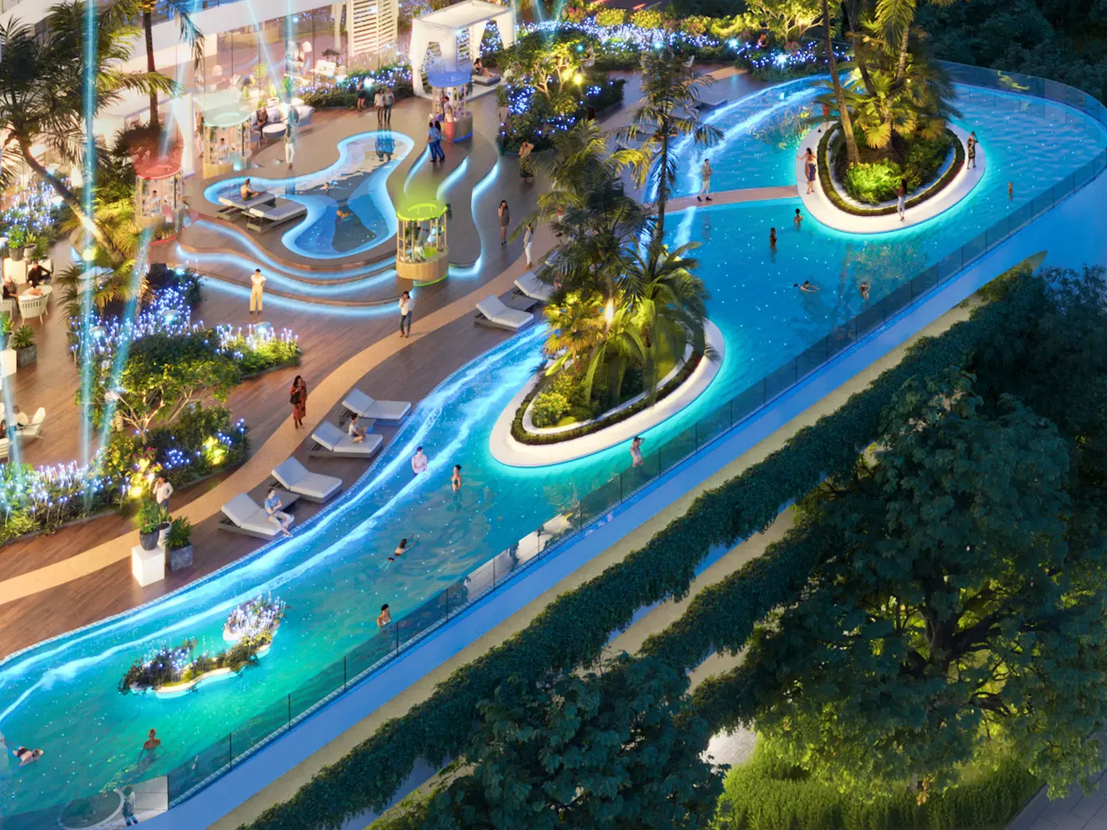 Canal Heights 2 de GRISOGONO infinity lap pool