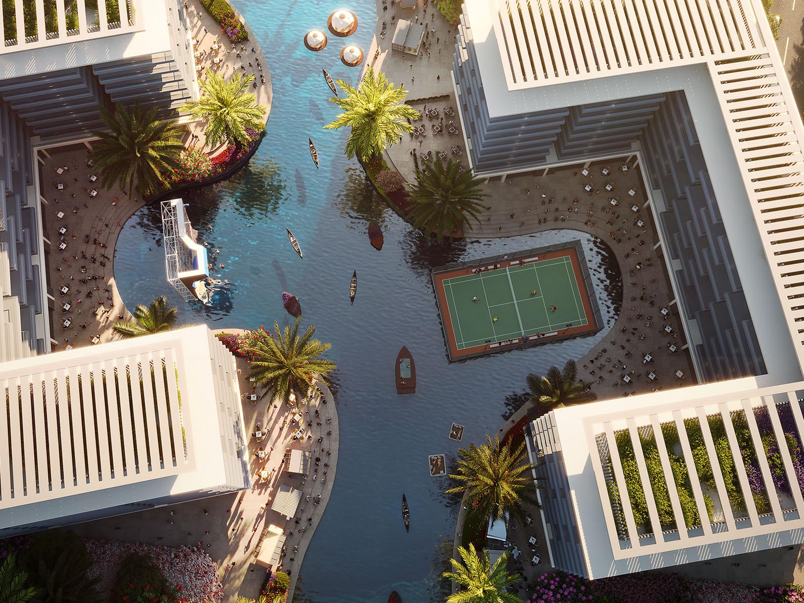 Floating sports