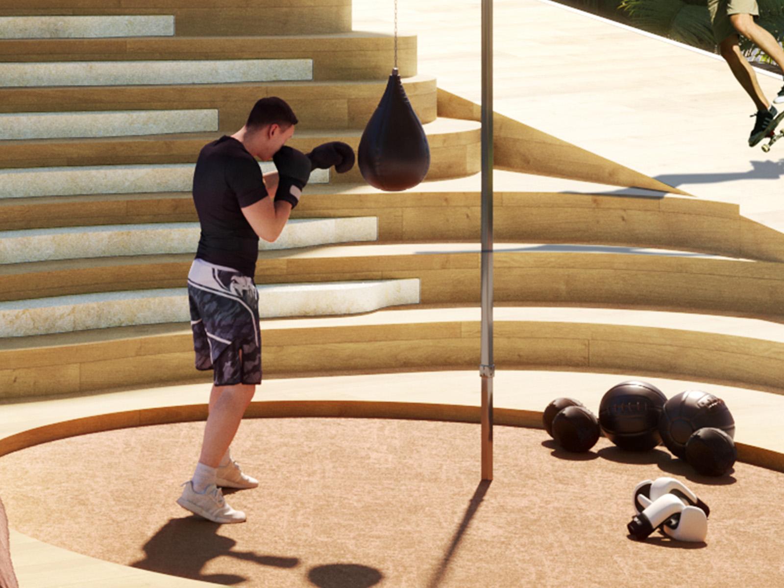 Volta boxing ring