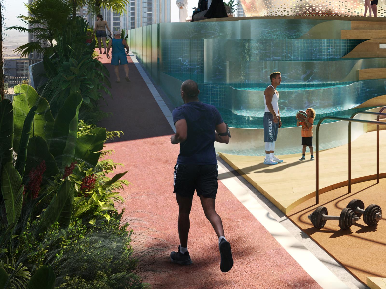 Volta jogging track