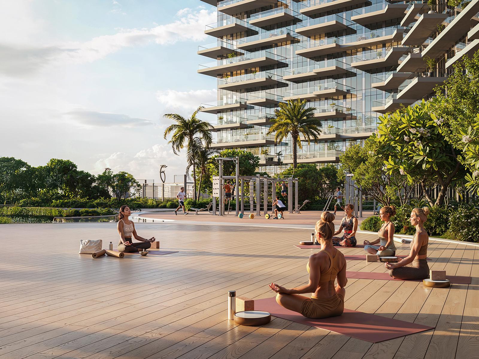 DAMAC District cloud zen lounge