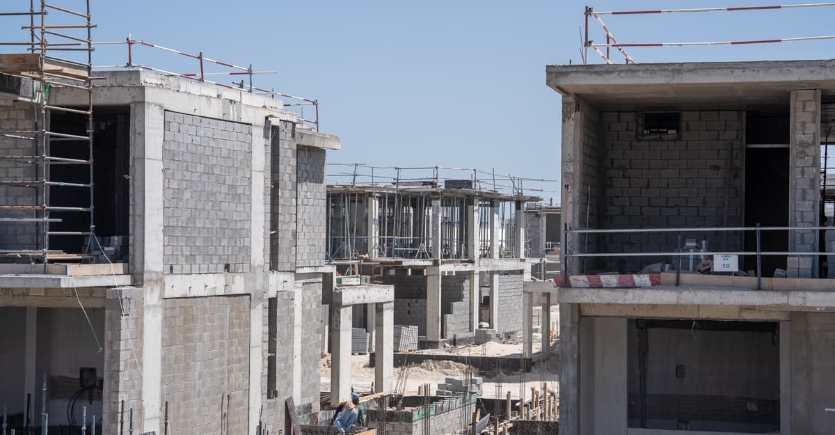 Bay Villas construction progress