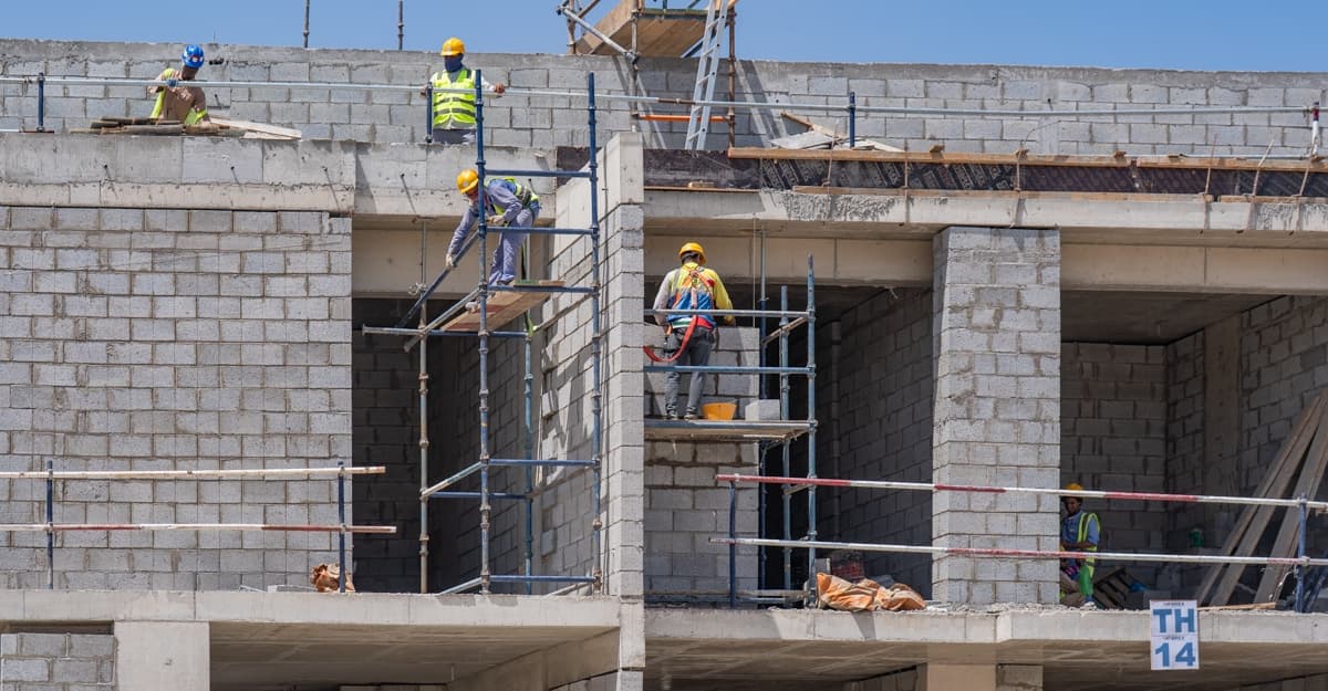 Bay Villas construction progress