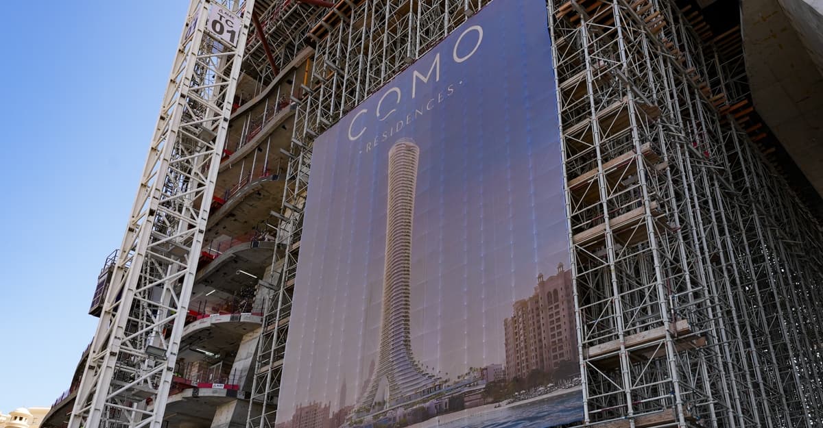 Como Residences construction progress